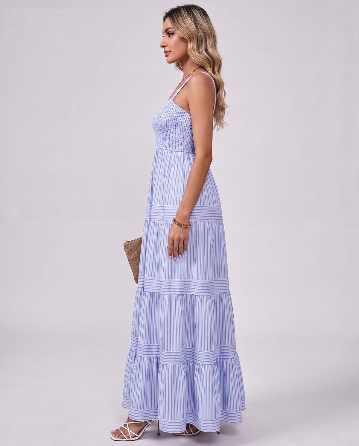 Fontaine Maxi Dresses — Baby blue | SKU: RB-35896d-babyblue-XS,RB-35896d-babyblue-S,RB-35896d-babyblue-M,RB-35896d-babyblue-L,RB-35896d-babyblue-XL