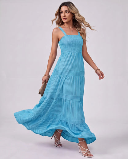 Fontaine Maxi Dresses — Dark blue | SKU: RB-35896d-darkblue-XS,RB-35896d-darkblue-S,RB-35896d-darkblue-M,RB-35896d-darkblue-L,RB-35896d-darkblue-XL