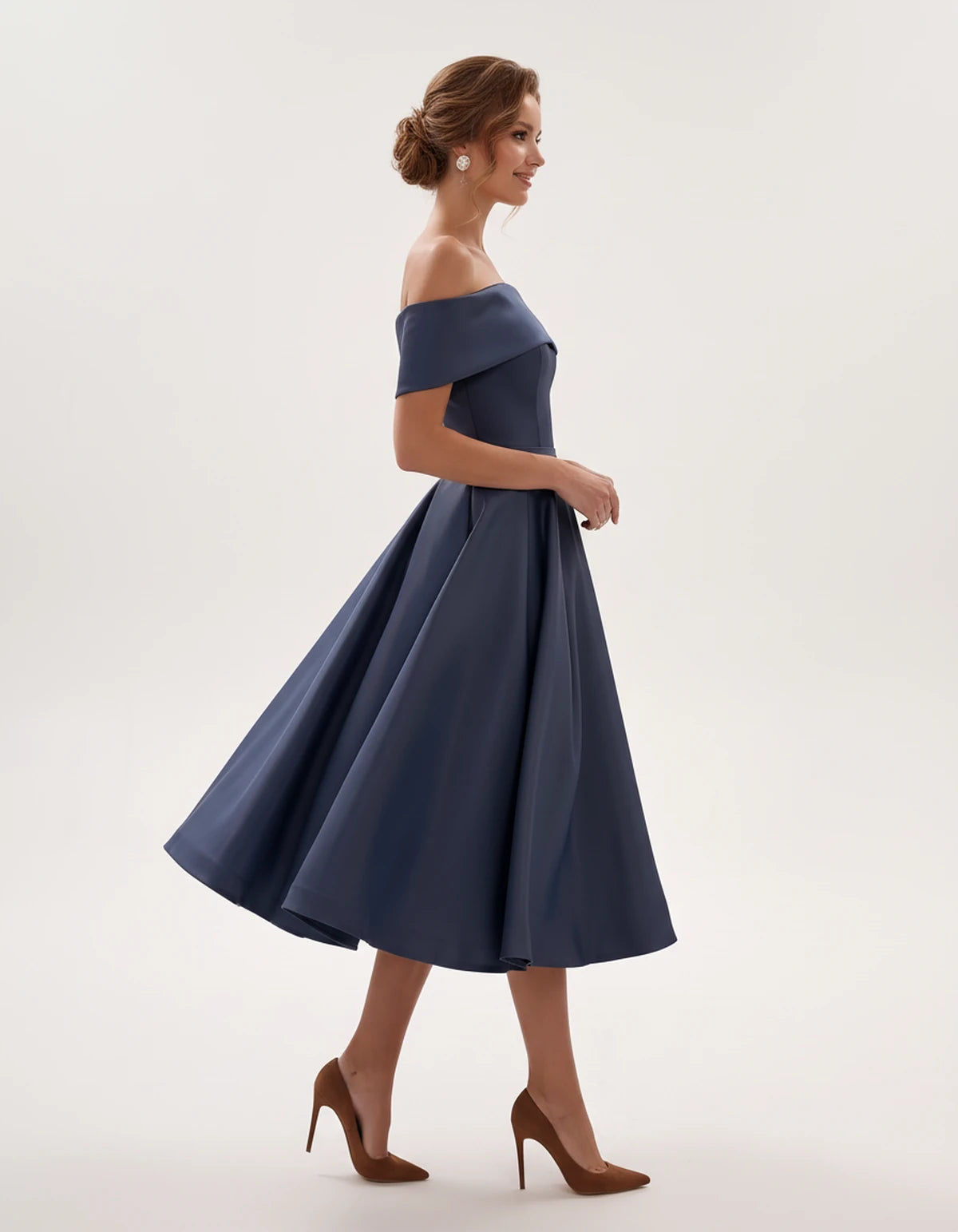 Freesia Midi Dresses — Navy Blue | SKU: RB-4767d9-navyblue-2,RB-4767d9-navyblue-4,RB-4767d9-navyblue-6,RB-4767d9-navyblue-8,RB-4767d9-navyblue-10,RB-4767d9-navyblue-12,RB-4767d9-navyblue-14,RB-4767d9-navyblue-16,RB-4767d9-navyblue-16W,RB-4767d9-navyblue-18W,RB-4767d9-navyblue-20W,RB-4767d9-navyblue-22W