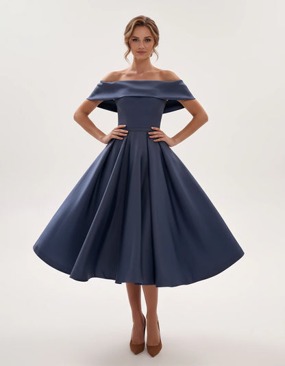 Freesia Midi Dresses — Navy Blue | SKU: RB-4767d9-navyblue-2,RB-4767d9-navyblue-4,RB-4767d9-navyblue-6,RB-4767d9-navyblue-8,RB-4767d9-navyblue-10,RB-4767d9-navyblue-12,RB-4767d9-navyblue-14,RB-4767d9-navyblue-16,RB-4767d9-navyblue-16W,RB-4767d9-navyblue-18W,RB-4767d9-navyblue-20W,RB-4767d9-navyblue-22W