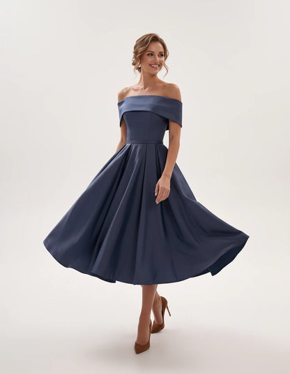 Freesia Midi Dresses — Navy Blue | SKU: RB-4767d9-navyblue-2,RB-4767d9-navyblue-4,RB-4767d9-navyblue-6,RB-4767d9-navyblue-8,RB-4767d9-navyblue-10,RB-4767d9-navyblue-12,RB-4767d9-navyblue-14,RB-4767d9-navyblue-16,RB-4767d9-navyblue-16W,RB-4767d9-navyblue-18W,RB-4767d9-navyblue-20W,RB-4767d9-navyblue-22W