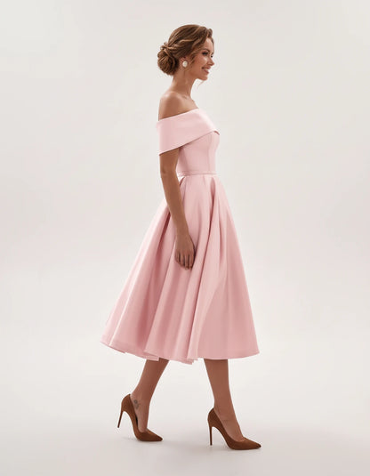 Freesia Midi Dresses — Pink | SKU: RB-4767d9-pink-2,RB-4767d9-pink-4,RB-4767d9-pink-6,RB-4767d9-pink-8,RB-4767d9-pink-10,RB-4767d9-pink-12,RB-4767d9-pink-14,RB-4767d9-pink-16,RB-4767d9-pink-16W,RB-4767d9-pink-18W,RB-4767d9-pink-20W,RB-4767d9-pink-22W