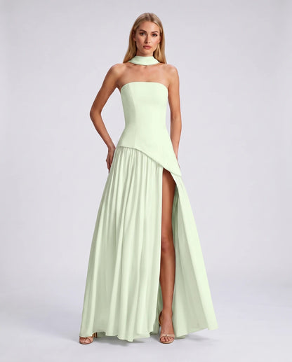 Gardenia Midi Dresses — Green | SKU: RB-e31e1d-green-XS,RB-e31e1d-green-S,RB-e31e1d-green-M,RB-e31e1d-green-L,RB-e31e1d-green-XL