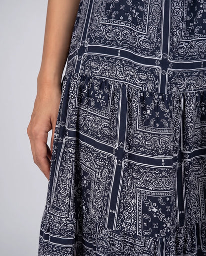 Garnetta Maxi Dresses — Navy | SKU: RB-815d72-navy-ONE SIZE