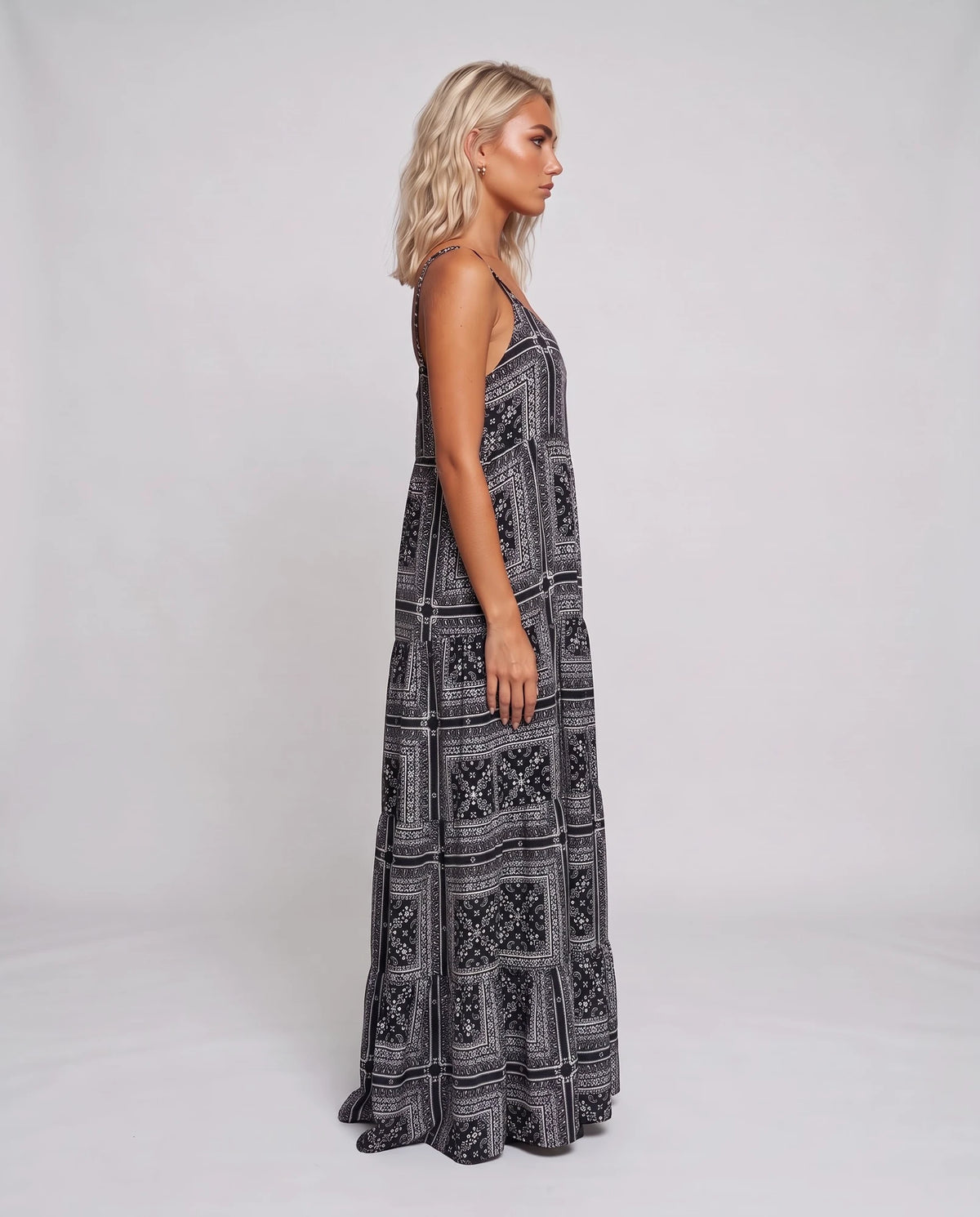 Garnetta Maxi Dresses — Black | SKU: RB-815d72-black-ONE SIZE