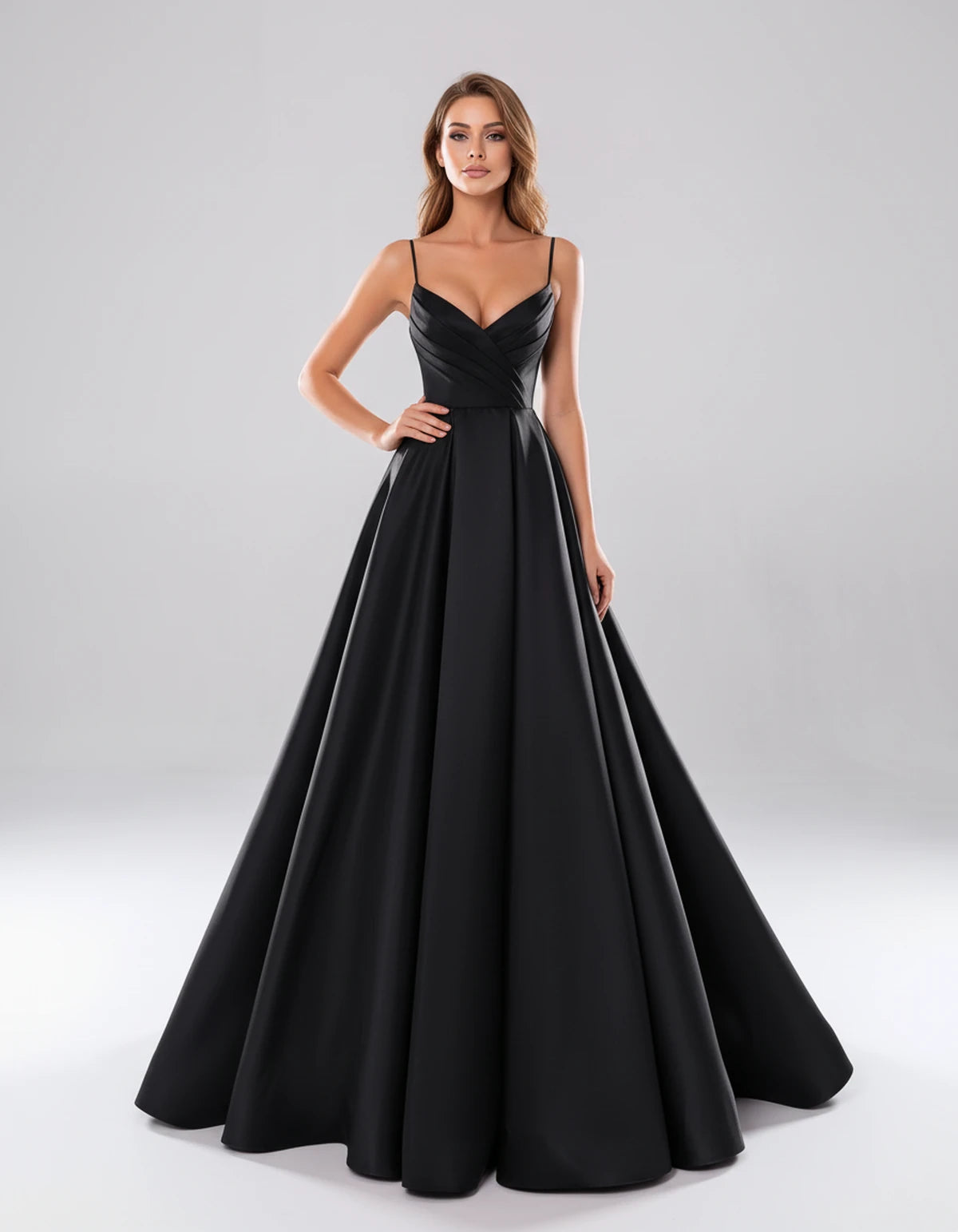 Genevra Maxi Dresses — Black | SKU: RB-80fa56-black-2,RB-80fa56-black-4,RB-80fa56-black-6,RB-80fa56-black-8,RB-80fa56-black-10,RB-80fa56-black-12,RB-80fa56-black-14,RB-80fa56-black-16,RB-80fa56-black-16W,RB-80fa56-black-18W,RB-80fa56-black-20W,RB-80fa56-black-22W
