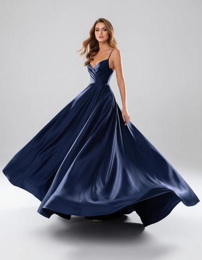 Genevra Maxi Dresses — Navy Blue | SKU: RB-80fa56-navyblue-2,RB-80fa56-navyblue-4,RB-80fa56-navyblue-6,RB-80fa56-navyblue-8,RB-80fa56-navyblue-10,RB-80fa56-navyblue-12,RB-80fa56-navyblue-14,RB-80fa56-navyblue-16,RB-80fa56-navyblue-16W,RB-80fa56-navyblue-18W,RB-80fa56-navyblue-20W,RB-80fa56-navyblue-22W