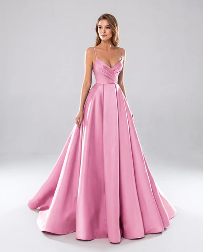 Genevra Maxi Dresses — Pink