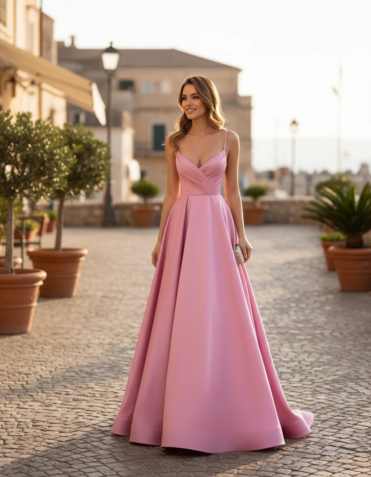 Genevra Maxi Dresses — Pink | SKU: RB-80fa56-pink-2,RB-80fa56-pink-4,RB-80fa56-pink-6,RB-80fa56-pink-8,RB-80fa56-pink-10,RB-80fa56-pink-12,RB-80fa56-pink-14,RB-80fa56-pink-16,RB-80fa56-pink-16W,RB-80fa56-pink-18W,RB-80fa56-pink-20W,RB-80fa56-pink-22W
