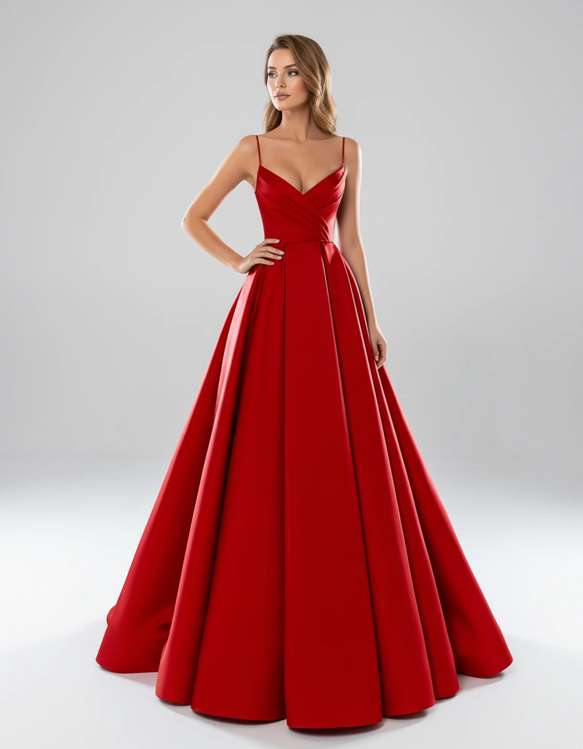 Genevra Maxi Dresses — Red | SKU: RB-80fa56-red-2,RB-80fa56-red-4,RB-80fa56-red-6,RB-80fa56-red-8,RB-80fa56-red-10,RB-80fa56-red-12,RB-80fa56-red-14,RB-80fa56-red-16,RB-80fa56-red-16W,RB-80fa56-red-18W,RB-80fa56-red-20W,RB-80fa56-red-22W