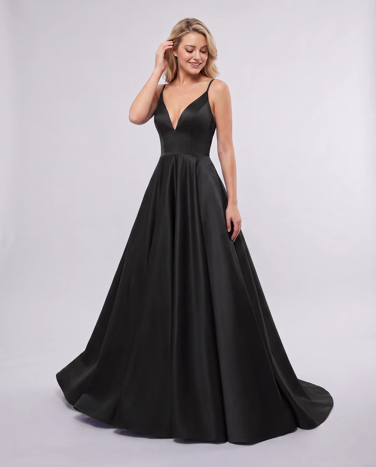 Georgiana Maxi Dresses — Black