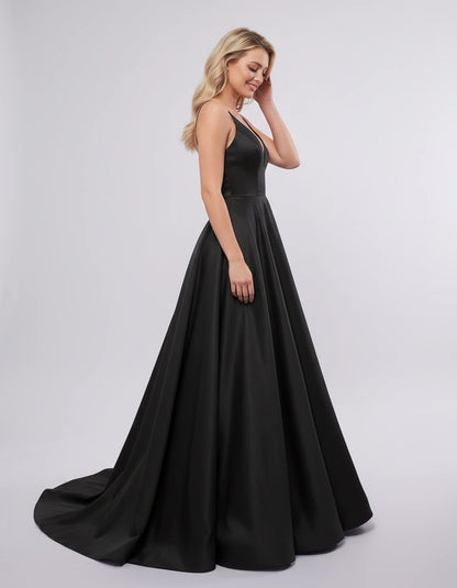 Georgiana Maxi Dresses — Black | SKU: RB-b74447-black-2,RB-b74447-black-4,RB-b74447-black-6,RB-b74447-black-8,RB-b74447-black-10,RB-b74447-black-12,RB-b74447-black-14,RB-b74447-black-16,RB-b74447-black-16W,RB-b74447-black-18W,RB-b74447-black-20W,RB-b74447-black-22W