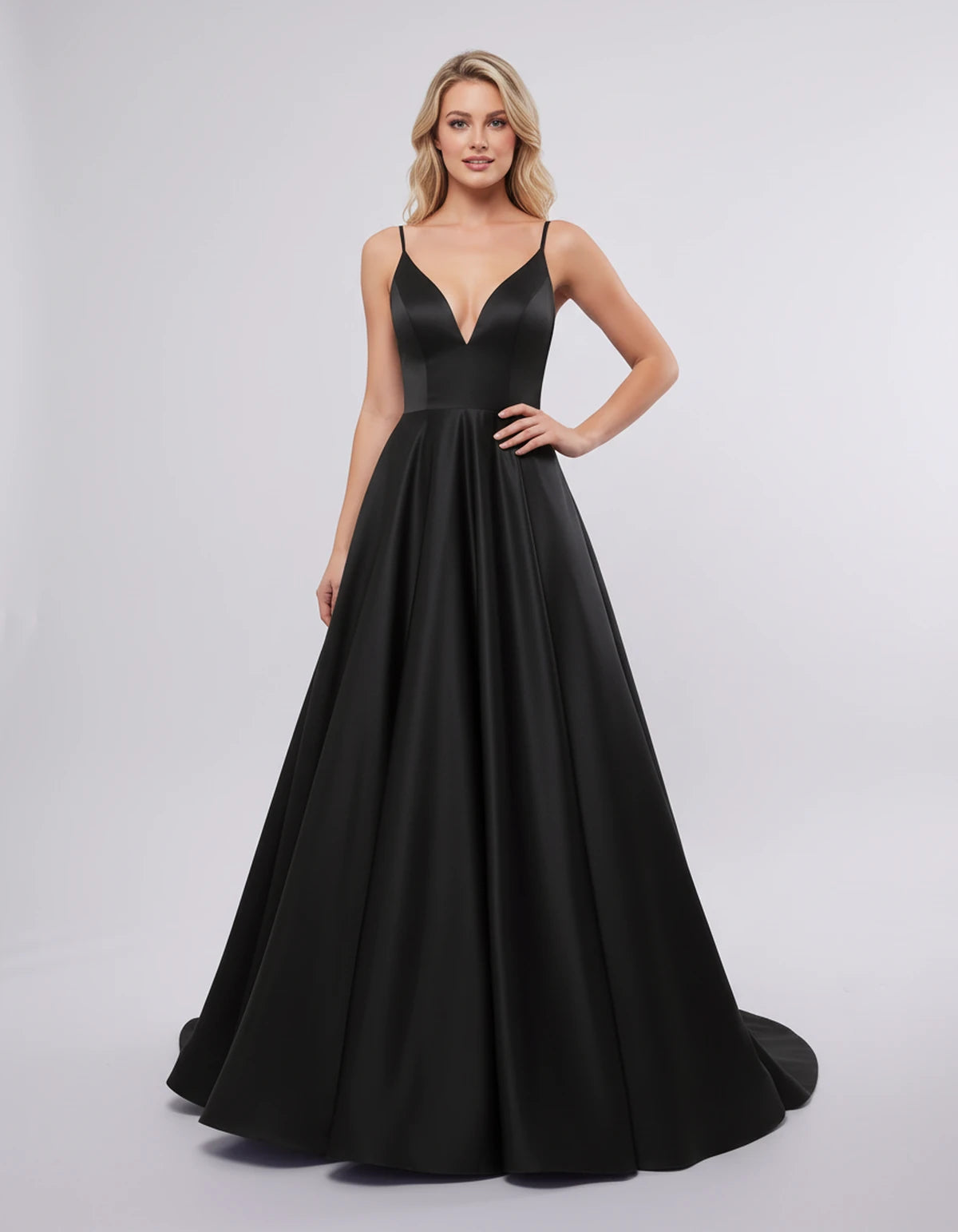 Georgiana Maxi Dresses — Black | SKU: RB-b74447-black-2,RB-b74447-black-4,RB-b74447-black-6,RB-b74447-black-8,RB-b74447-black-10,RB-b74447-black-12,RB-b74447-black-14,RB-b74447-black-16,RB-b74447-black-16W,RB-b74447-black-18W,RB-b74447-black-20W,RB-b74447-black-22W