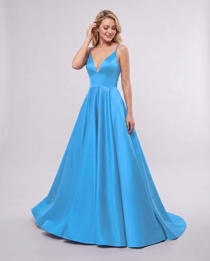 Georgiana Maxi Dresses — Blue