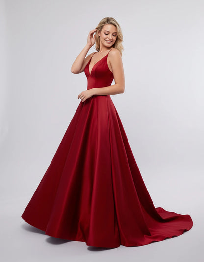 Georgiana Maxi Dresses — Red | SKU: RB-b74447-red-2,RB-b74447-red-4,RB-b74447-red-6,RB-b74447-red-8,RB-b74447-red-10,RB-b74447-red-12,RB-b74447-red-14,RB-b74447-red-16,RB-b74447-red-16W,RB-b74447-red-18W,RB-b74447-red-20W,RB-b74447-red-22W