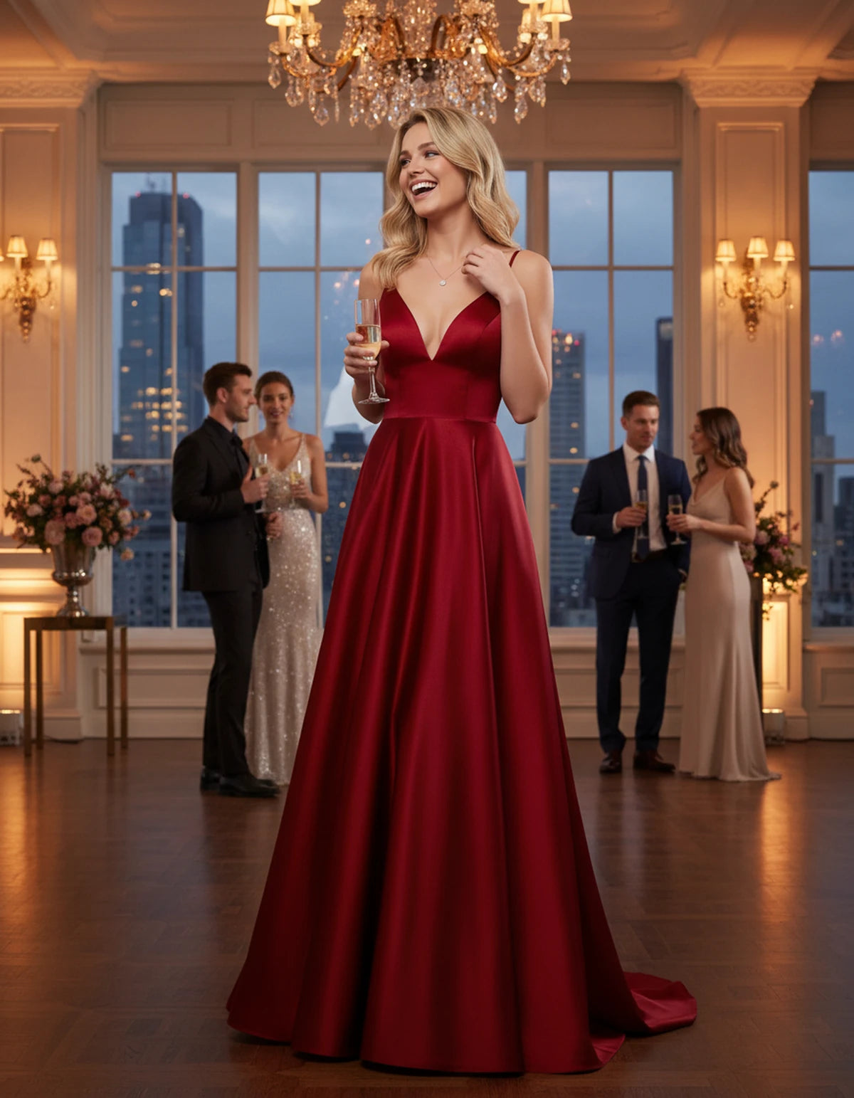 Georgiana Maxi Dresses — Red | SKU: RB-b74447-red-2,RB-b74447-red-4,RB-b74447-red-6,RB-b74447-red-8,RB-b74447-red-10,RB-b74447-red-12,RB-b74447-red-14,RB-b74447-red-16,RB-b74447-red-16W,RB-b74447-red-18W,RB-b74447-red-20W,RB-b74447-red-22W