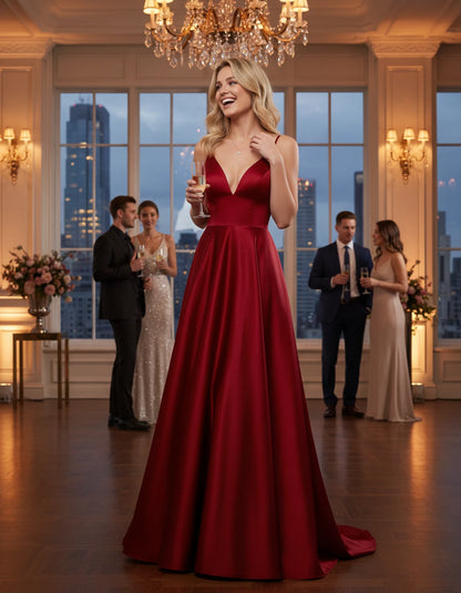 Georgiana Maxi Dresses — Red | SKU: RB-b74447-red-2,RB-b74447-red-4,RB-b74447-red-6,RB-b74447-red-8,RB-b74447-red-10,RB-b74447-red-12,RB-b74447-red-14,RB-b74447-red-16,RB-b74447-red-16W,RB-b74447-red-18W,RB-b74447-red-20W,RB-b74447-red-22W