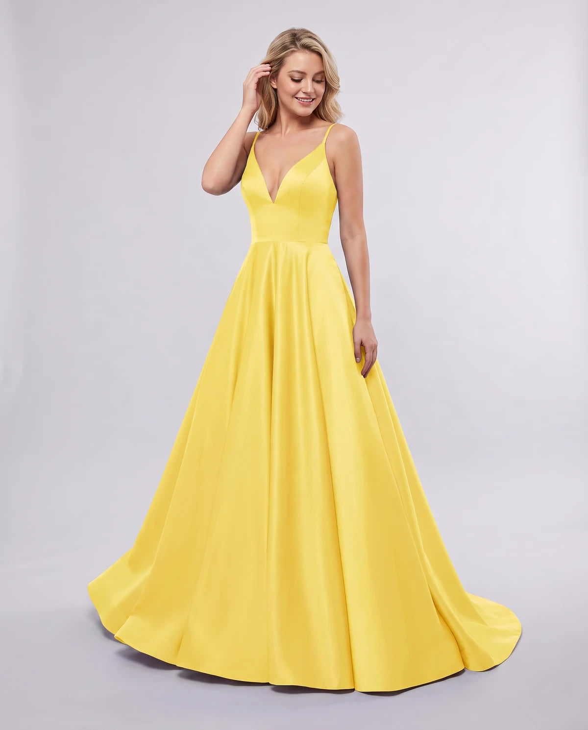 Georgiana Maxi Dresses — Yellow
