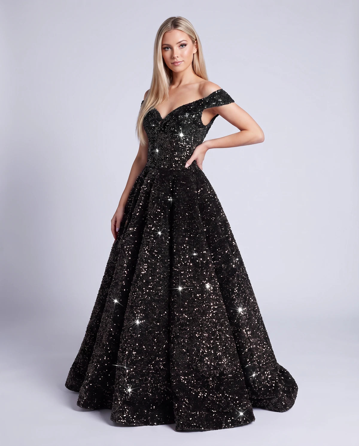 Ginevra Maxi Dresses — Black
