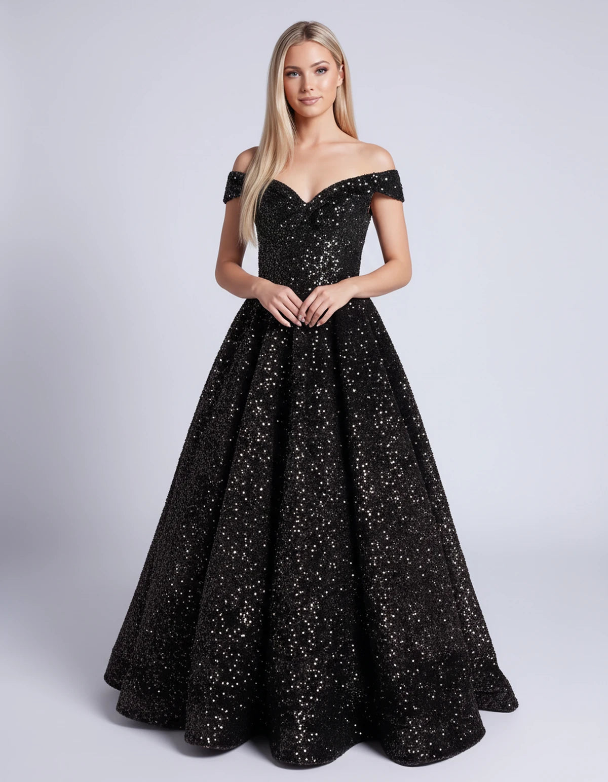 Ginevra Maxi Dresses — Black | SKU: RB-9fb92c-black-2,RB-9fb92c-black-4,RB-9fb92c-black-6,RB-9fb92c-black-8,RB-9fb92c-black-10,RB-9fb92c-black-12,RB-9fb92c-black-14,RB-9fb92c-black-16,RB-9fb92c-black-16W,RB-9fb92c-black-18W,RB-9fb92c-black-20W,RB-9fb92c-black-22W