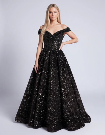 Ginevra Maxi Dresses — Black | SKU: RB-9fb92c-black-2,RB-9fb92c-black-4,RB-9fb92c-black-6,RB-9fb92c-black-8,RB-9fb92c-black-10,RB-9fb92c-black-12,RB-9fb92c-black-14,RB-9fb92c-black-16,RB-9fb92c-black-16W,RB-9fb92c-black-18W,RB-9fb92c-black-20W,RB-9fb92c-black-22W