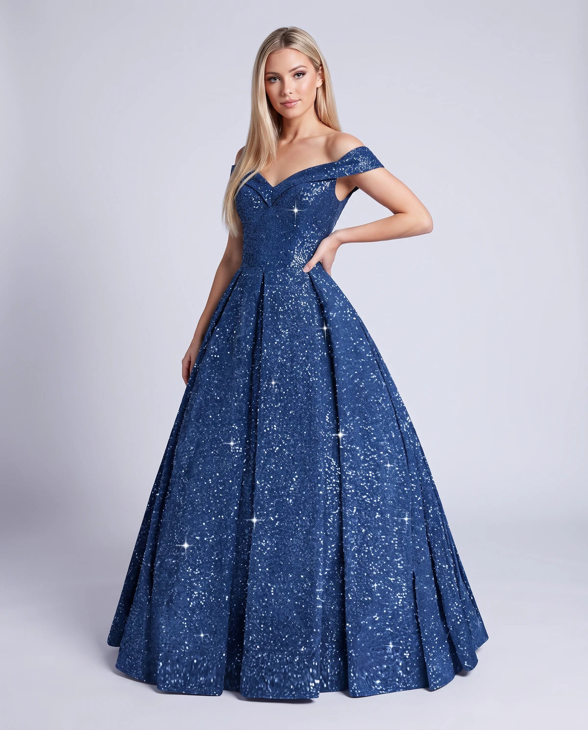 Ginevra Maxi Dresses — Blue