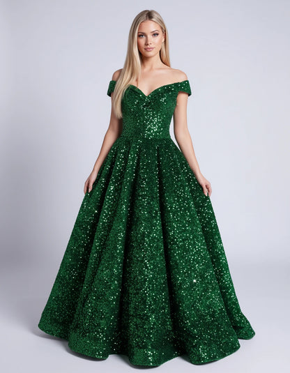 Ginevra Maxi Dresses — Green | SKU: RB-9fb92c-green-2,RB-9fb92c-green-4,RB-9fb92c-green-6,RB-9fb92c-green-8,RB-9fb92c-green-10,RB-9fb92c-green-12,RB-9fb92c-green-14,RB-9fb92c-green-16,RB-9fb92c-green-16W,RB-9fb92c-green-18W,RB-9fb92c-green-20W,RB-9fb92c-green-22W