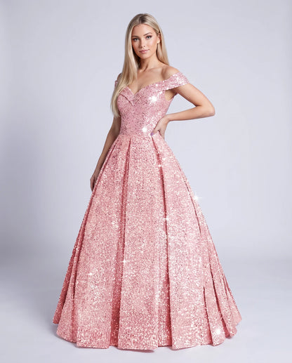 Ginevra Maxi Dresses — Pink
