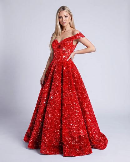 Ginevra Maxi Dresses — Red