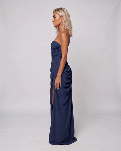 Giralda Maxi Dresses — Navy | SKU: RB-f4dfc6-navy-XS,RB-f4dfc6-navy-S,RB-f4dfc6-navy-M,RB-f4dfc6-navy-L,RB-f4dfc6-navy-XL,RB-f4dfc6-navy-2XL