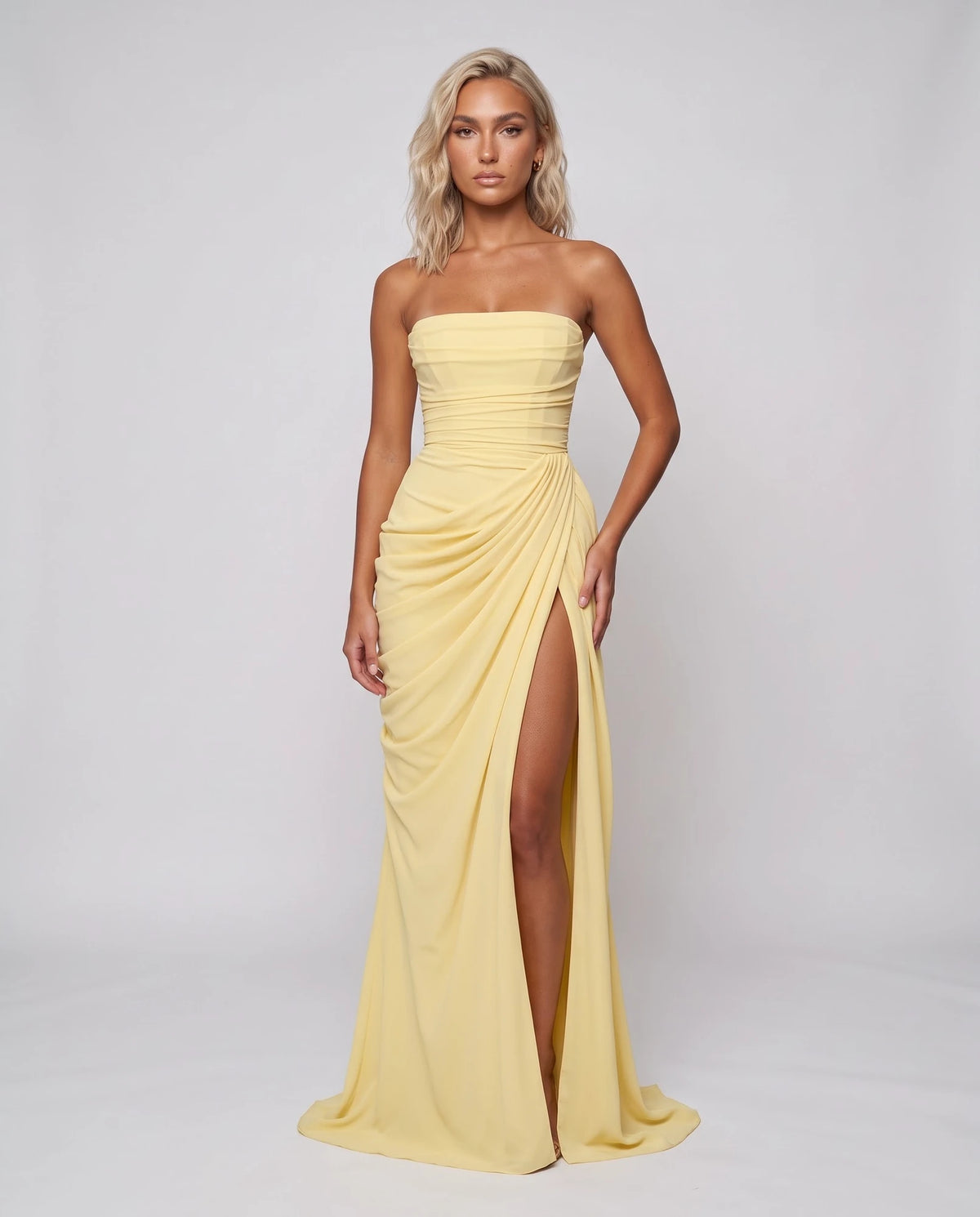Giralda Maxi Dresses — Light Yellow | SKU: RB-f4dfc6-lightyf8-XS,RB-f4dfc6-lightyf8-S,RB-f4dfc6-lightyf8-M,RB-f4dfc6-lightyf8-L,RB-f4dfc6-lightyf8-XL,RB-f4dfc6-lightyf8-2XL