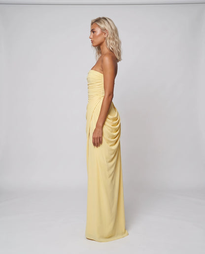 Giralda Maxi Dresses — Light Yellow | SKU: RB-f4dfc6-lightyf8-XS,RB-f4dfc6-lightyf8-S,RB-f4dfc6-lightyf8-M,RB-f4dfc6-lightyf8-L,RB-f4dfc6-lightyf8-XL,RB-f4dfc6-lightyf8-2XL