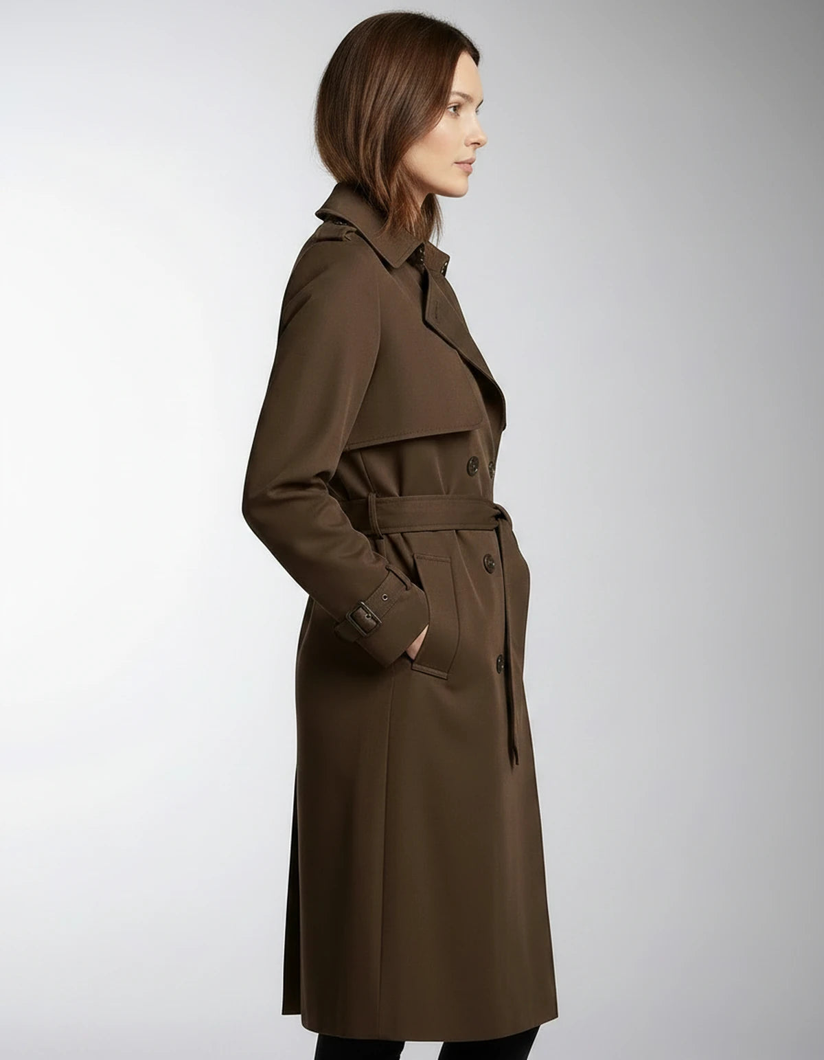 Gisele Jackets — Brown | SKU: RB-7c2813-brown-XS,RB-7c2813-brown-S,RB-7c2813-brown-M,RB-7c2813-brown-L,RB-7c2813-brown-XL,RB-7c2813-brown-2XL