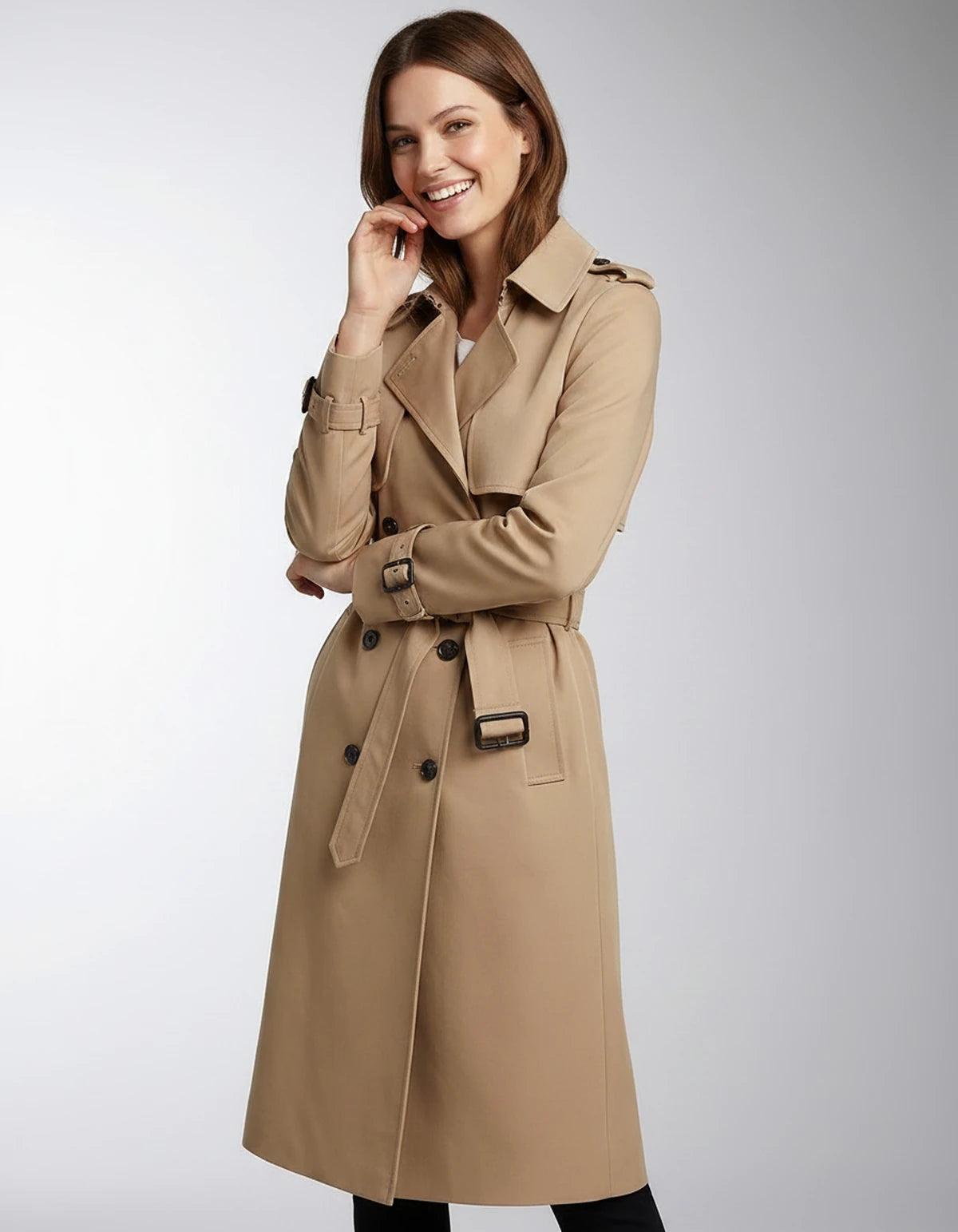 Gisele Jackets — Khaki | SKU: RB-7c2813-khaki-XS,RB-7c2813-khaki-S,RB-7c2813-khaki-M,RB-7c2813-khaki-L,RB-7c2813-khaki-XL,RB-7c2813-khaki-2XL