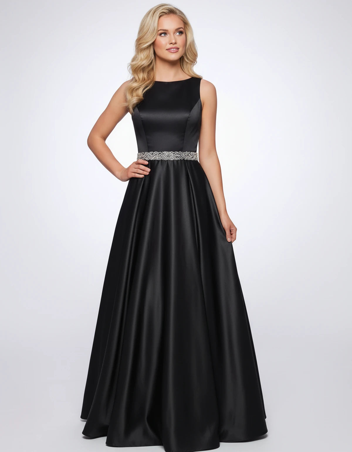 Giverny Maxi Dresses — Black | SKU: RB-829fe8-black-2,RB-829fe8-black-4,RB-829fe8-black-6,RB-829fe8-black-8,RB-829fe8-black-10,RB-829fe8-black-12,RB-829fe8-black-14,RB-829fe8-black-16,RB-829fe8-black-16W,RB-829fe8-black-18W,RB-829fe8-black-20W,RB-829fe8-black-22W