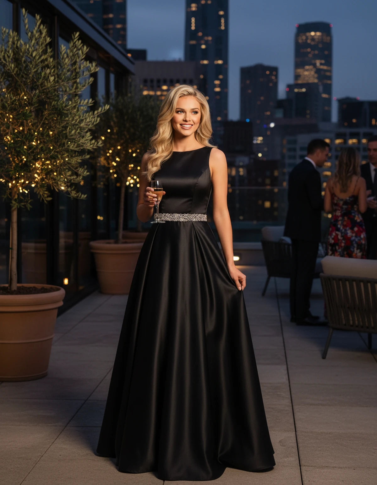 Giverny Maxi Dresses — Black | SKU: RB-829fe8-black-2,RB-829fe8-black-4,RB-829fe8-black-6,RB-829fe8-black-8,RB-829fe8-black-10,RB-829fe8-black-12,RB-829fe8-black-14,RB-829fe8-black-16,RB-829fe8-black-16W,RB-829fe8-black-18W,RB-829fe8-black-20W,RB-829fe8-black-22W