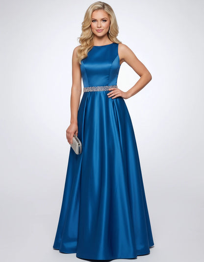 Giverny Maxi Dresses — Blue | SKU: RB-829fe8-blue-2,RB-829fe8-blue-4,RB-829fe8-blue-6,RB-829fe8-blue-8,RB-829fe8-blue-10,RB-829fe8-blue-12,RB-829fe8-blue-14,RB-829fe8-blue-16,RB-829fe8-blue-16W,RB-829fe8-blue-18W,RB-829fe8-blue-20W,RB-829fe8-blue-22W