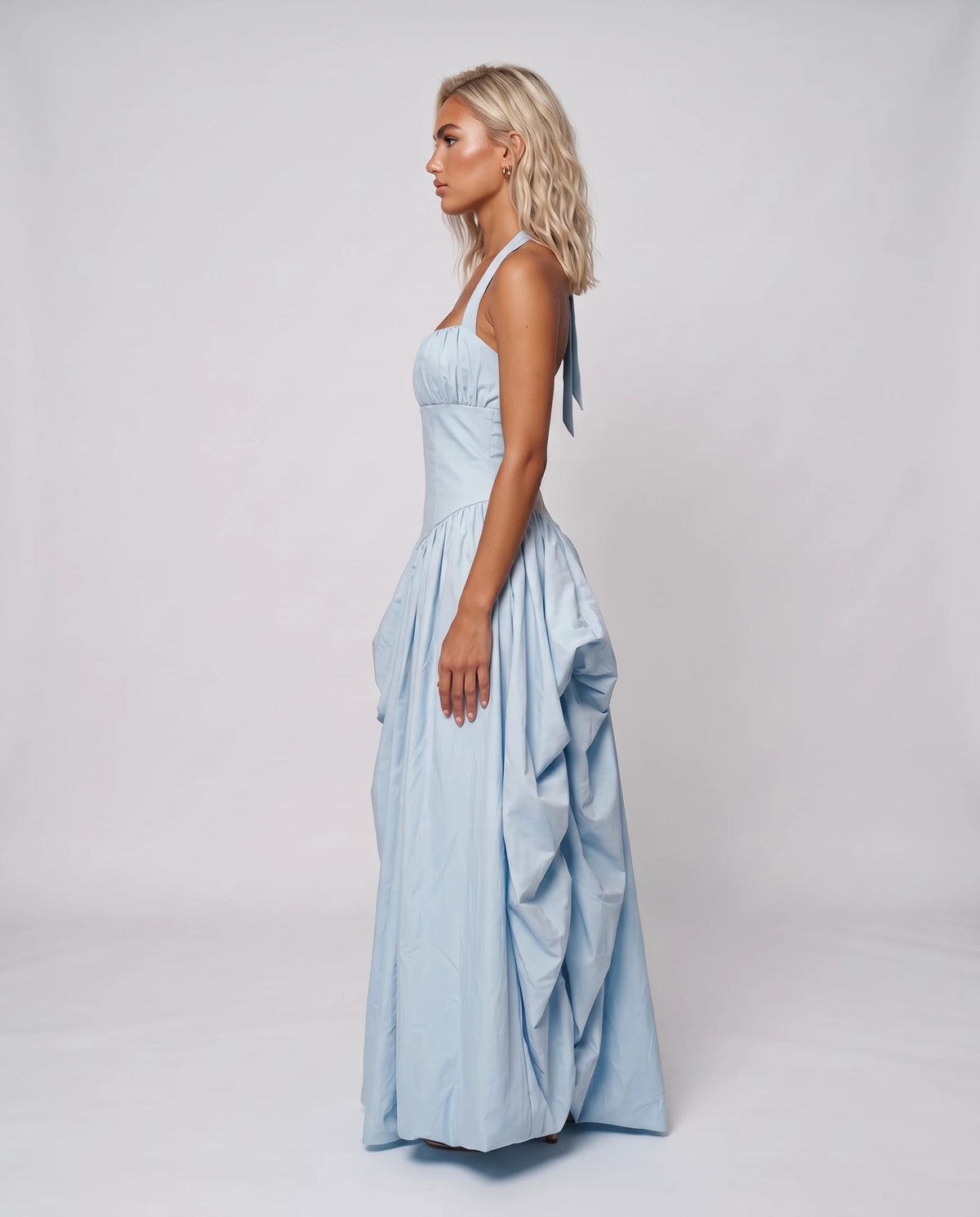 Gracelle Maxi Dresses — Sky Blue | SKU: RB-185990-skyblue-XS,RB-185990-skyblue-S,RB-185990-skyblue-M,RB-185990-skyblue-L,RB-185990-skyblue-XL,RB-185990-skyblue-2XL