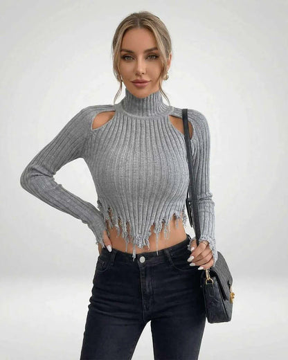 Gray Sweater, front view | Ramblion | SKU: VS-918452706-gray-L-8843,VS-918452706-gray-M-848,VS-918452706-gray-S-3699,VS-918452706-gray-XL-5581,VS-918452706-gray-XS-8492