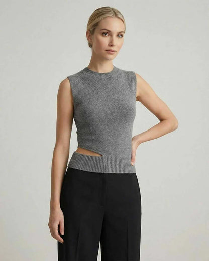 Gray Top, front view | Ramblion | SKU: MT-58392-gray-L-835,MT-58392-gray-M-6691,MT-58392-gray-S-7537,MT-58392-gray-XL-7578,MT-58392-gray-XS-1201