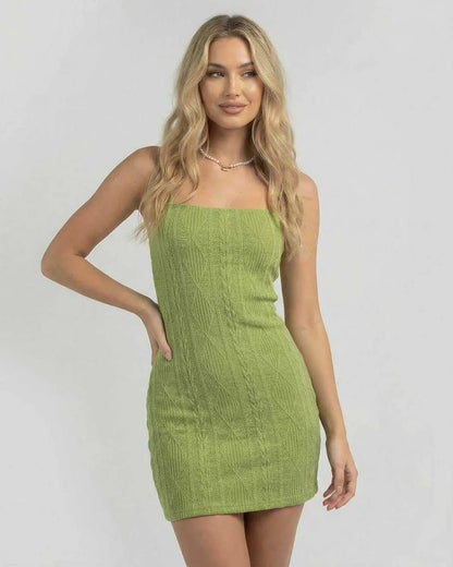 Green A-line Round Neck Sleeveless Mini Dress | Black-Tie Events & Bridal Showers, front view | Ramblion | SKU: VMD-90427-green-L-5182,VMD-90427-green-M-2807,VMD-90427-green-S-8357,VMD-90427-green-XL-3891,VMD-90427-green-XS-5820