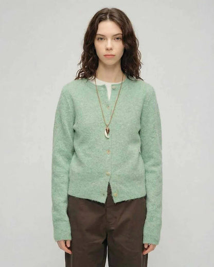 Green Cardigan, front view | Ramblion | SKU: SC-482905173-GREEN-L-9310,SC-482905173-GREEN-M-2821,SC-482905173-GREEN-S-6641,SC-482905173-GREEN-XL-3654,SC-482905173-GREEN-XS-9486