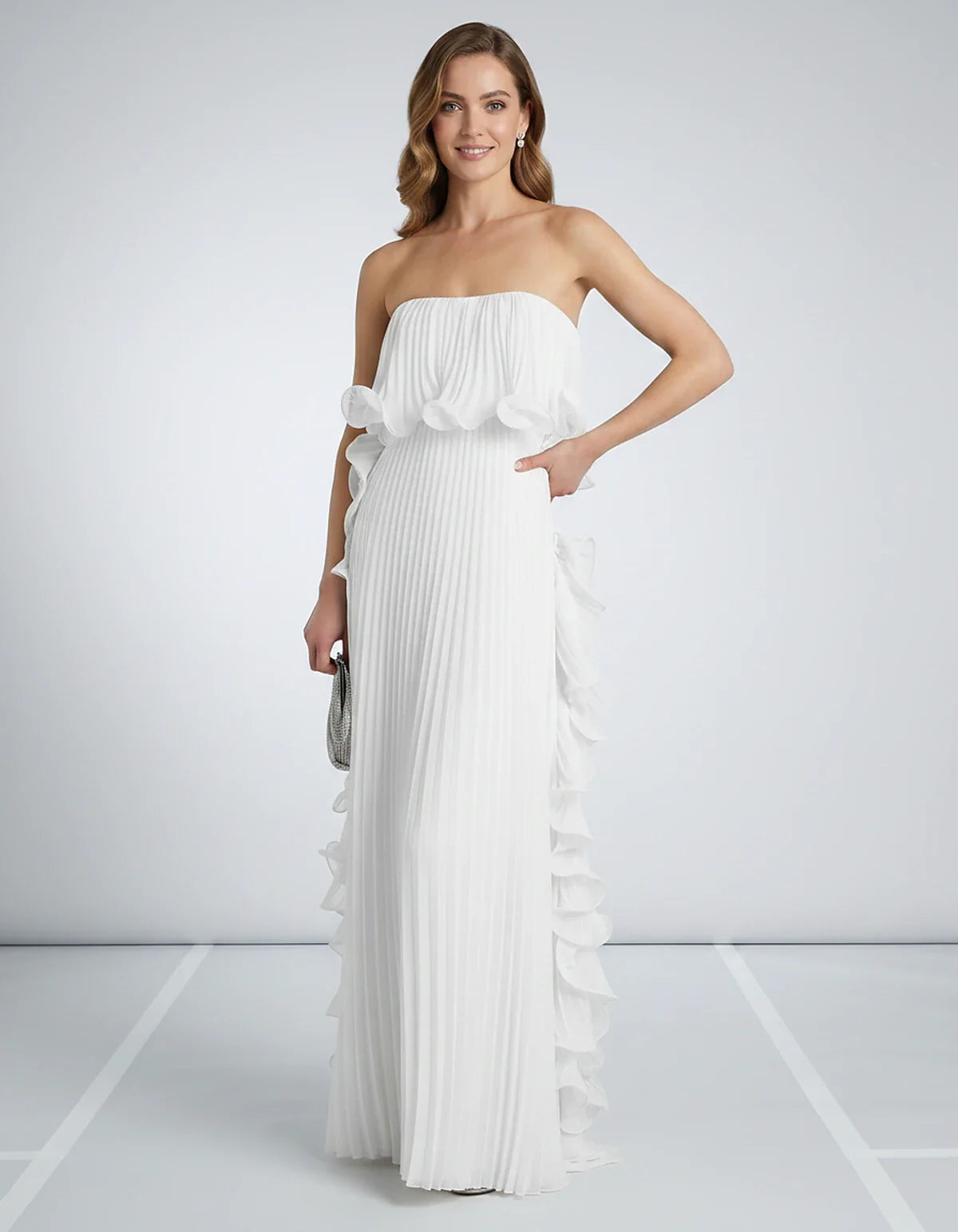 Green,light Blue,yellow,blue,dark Blue,purple,red,white Satin Mermaid V-Neck Spaghetti Strap Maxi Dress | Prom, Party Nights 