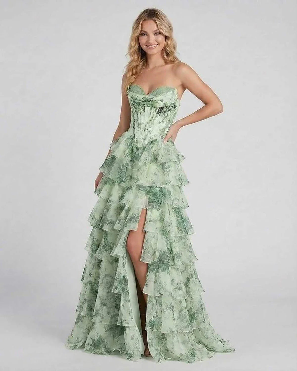 Green Satin Bodycon Sweetheart Sleeveless Maxi Dress | Black-Tie Events, Evening Parties & Everyday Wear, front view | Rambli | SKU: SMD-582371049-green-L-4871,SMD-582371049-green-M-8048,SMD-582371049-green-S-8824,SMD-582371049-green-XL-9752,SMD-582371049-green-XS-6275