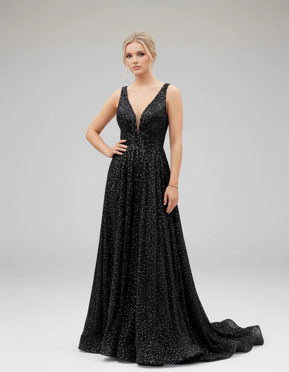 Grenoble Maxi Dresses — Black | SKU: RB-9f708a-black-2,RB-9f708a-black-4,RB-9f708a-black-6,RB-9f708a-black-8,RB-9f708a-black-10,RB-9f708a-black-12,RB-9f708a-black-14,RB-9f708a-black-16,RB-9f708a-black-16W,RB-9f708a-black-18W,RB-9f708a-black-20W,RB-9f708a-black-22W