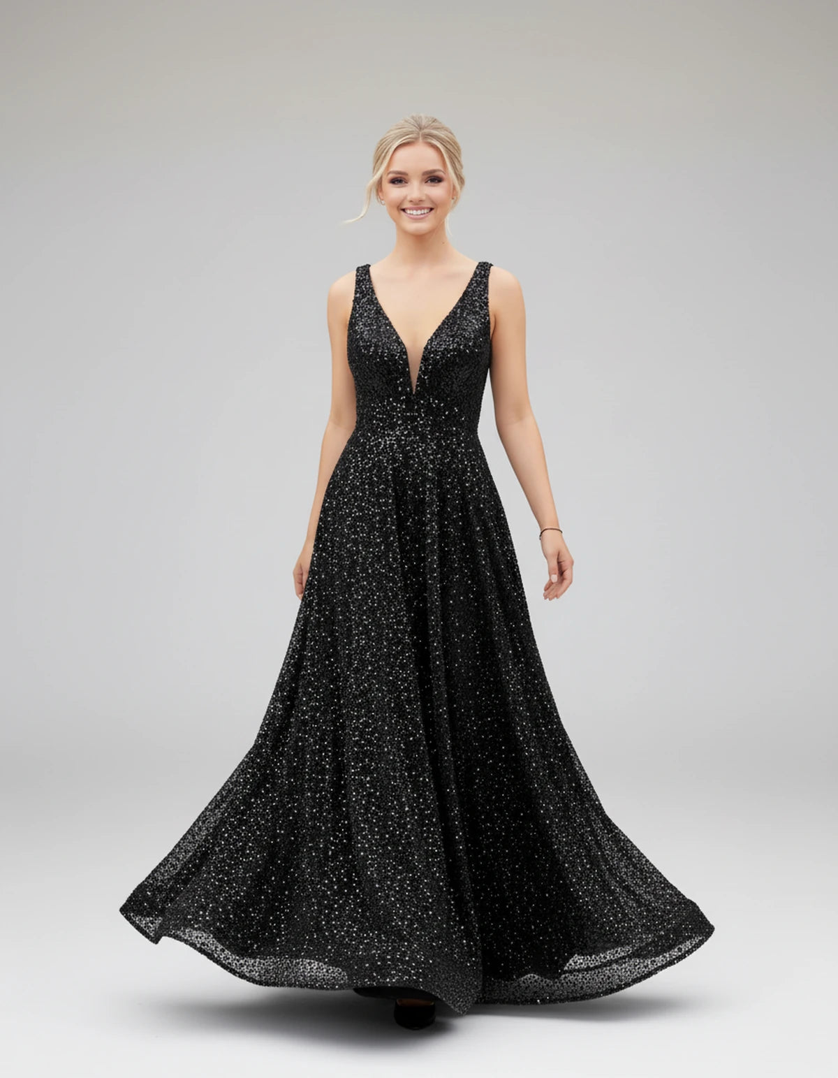 Grenoble Maxi Dresses — Black | SKU: RB-9f708a-black-2,RB-9f708a-black-4,RB-9f708a-black-6,RB-9f708a-black-8,RB-9f708a-black-10,RB-9f708a-black-12,RB-9f708a-black-14,RB-9f708a-black-16,RB-9f708a-black-16W,RB-9f708a-black-18W,RB-9f708a-black-20W,RB-9f708a-black-22W