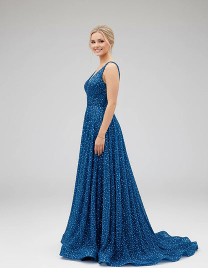 Grenoble Maxi Dresses — Blue | SKU: RB-9f708a-blue-2,RB-9f708a-blue-4,RB-9f708a-blue-6,RB-9f708a-blue-8,RB-9f708a-blue-10,RB-9f708a-blue-12,RB-9f708a-blue-14,RB-9f708a-blue-16,RB-9f708a-blue-16W,RB-9f708a-blue-18W,RB-9f708a-blue-20W,RB-9f708a-blue-22W