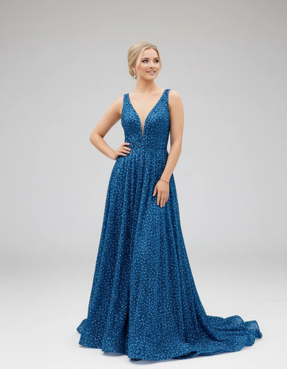Grenoble Maxi Dresses — Blue | SKU: RB-9f708a-blue-2,RB-9f708a-blue-4,RB-9f708a-blue-6,RB-9f708a-blue-8,RB-9f708a-blue-10,RB-9f708a-blue-12,RB-9f708a-blue-14,RB-9f708a-blue-16,RB-9f708a-blue-16W,RB-9f708a-blue-18W,RB-9f708a-blue-20W,RB-9f708a-blue-22W