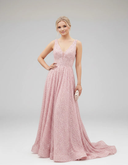 Grenoble Maxi Dresses — Pink | SKU: RB-9f708a-pink-2,RB-9f708a-pink-4,RB-9f708a-pink-6,RB-9f708a-pink-8,RB-9f708a-pink-10,RB-9f708a-pink-12,RB-9f708a-pink-14,RB-9f708a-pink-16,RB-9f708a-pink-16W,RB-9f708a-pink-18W,RB-9f708a-pink-20W,RB-9f708a-pink-22W