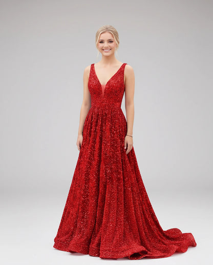 Grenoble Maxi Dresses — Red